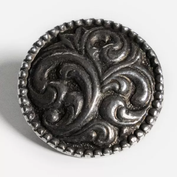 Lilleknappen, Inc Aase Pewter Button Fashion