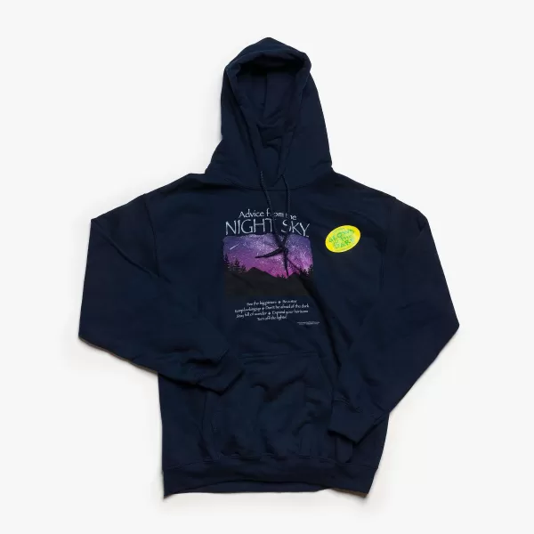 Earth Sun Moon Advice From The Night Sky Hooded Sweatshirt Clearance