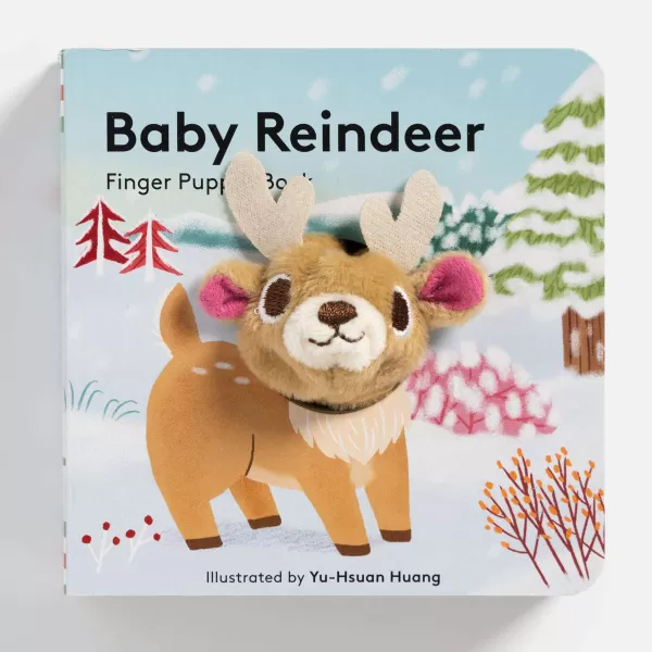 Skandisk, Inc Baby Reindeer: Finger Puppet Book By Imagebooks Shop