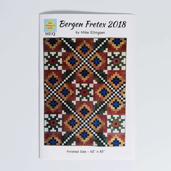 Mike Ellingsen Bergen Fretex 2018 Quilt Pattern By Online