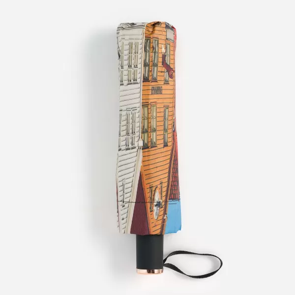 Susan Fosse AS Bryggen Folded Umbrella By Susan Fosse Flash Sale