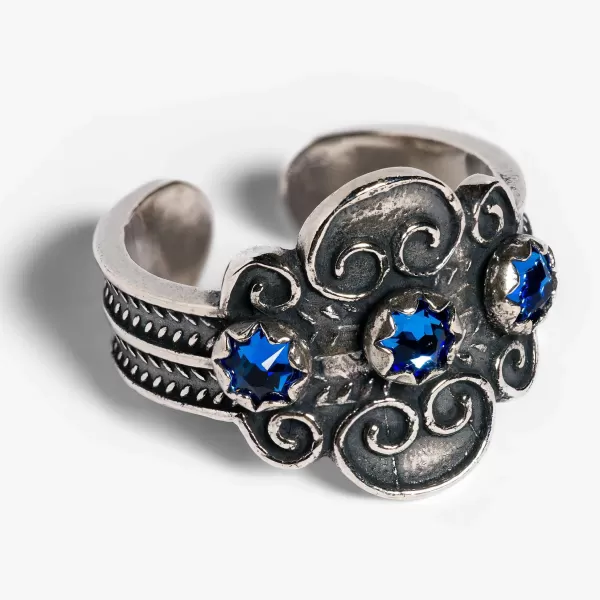 Sylvsmidja Bunad Ring With Stones By Discount