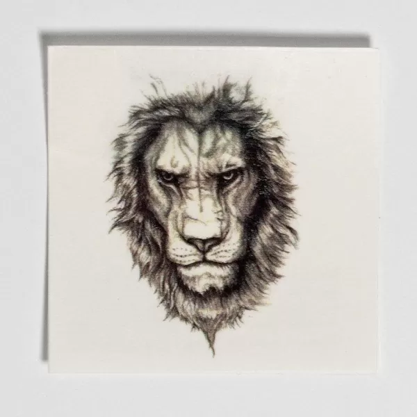 Tattly Custom Vesterheim Temporary Tattoos - Lion Shop