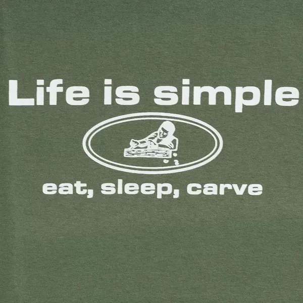 Swedish Passport Company Eat, Sleep, Carve T-Shirt Shop