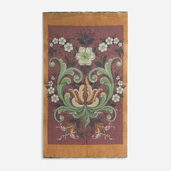 Cose Nuove Ellingsgard Hallingdal-Style Rosemaling Towel From Ekelund Cheap