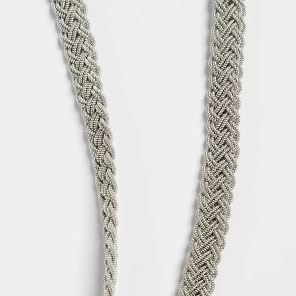 Nancy Odalen Five Strand Braid Necklace By - 24 Inch Store