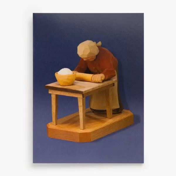Johnson Printing Flat-Plane Figure Carving By Harley Refsal - Vesterheim Collection Card Set Fashion