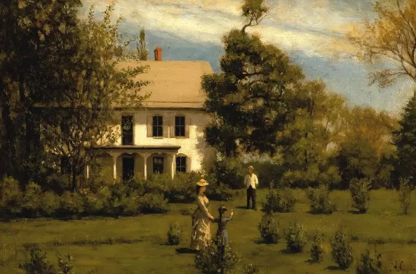 Prism Path Gicl E Print From Vesterheim'S Collections - Koren Parsonage By Herbjorn Gausta Store