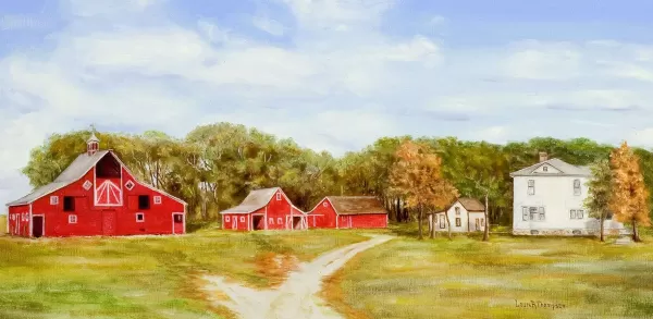 Prism Path Gicl E Print From Vesterheim'S Collections - Wickney Farm By Louis R. Thompson Best