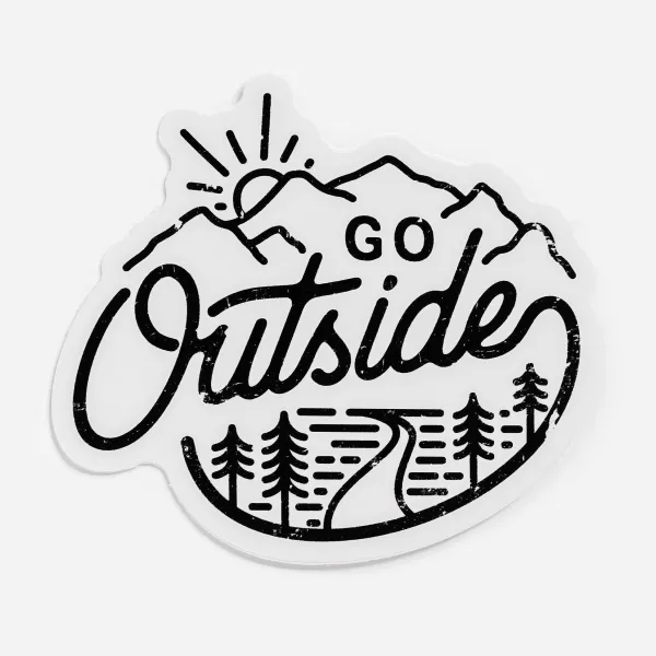 Stickers Northwest Inc. Go Outside Sticker Clearance