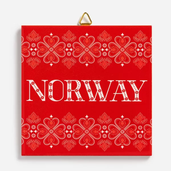 Gift Chalet Hearts With Norway Trivet New