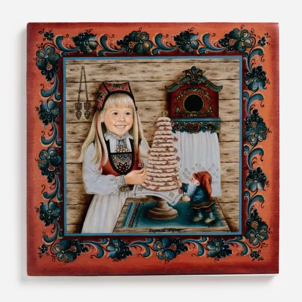 Berquist Imports, Inc Kransakke Girl - Trivet Designed By Suzanne Toftey Outlet