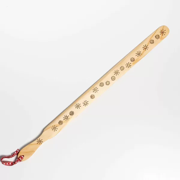 Lynn & David Susag Lefse Turning Stick With Svidekor Design Best Sale