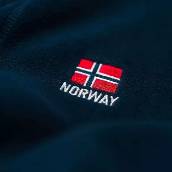 NORWAYintheUSA Moccafleece Jacket By Scandinavian Explorer Blue Shop