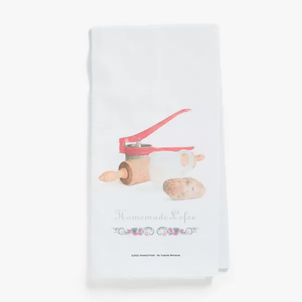 Timothy Trost My Inspired Memories Tea Towel By - Homemade Lefse Sale