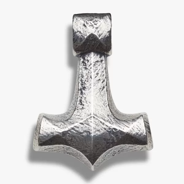 Sylvsmidja Naglfar Thors Hammer Pendant By Shop