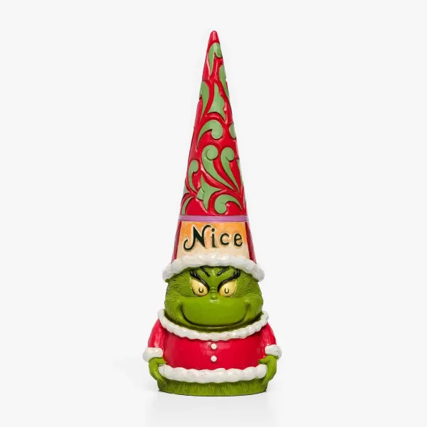 Enesco Naughty/Nice Grinch Gnome By Jim Shore Outlet