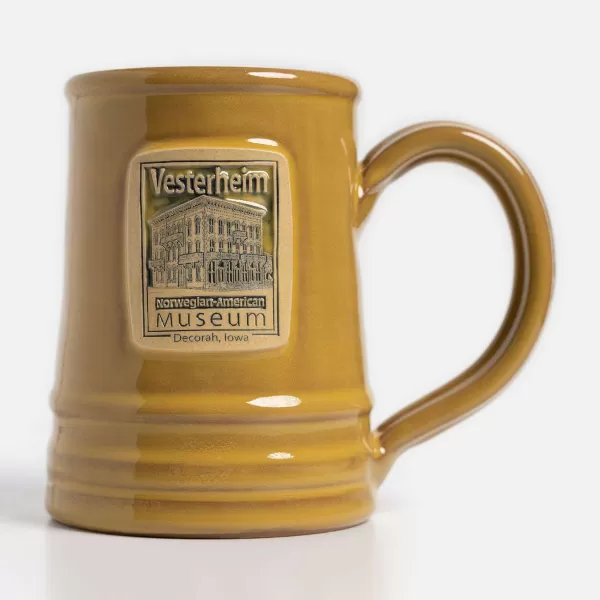 Deneen Pottery Norg Tankard By With Vesterheim Design Clearance