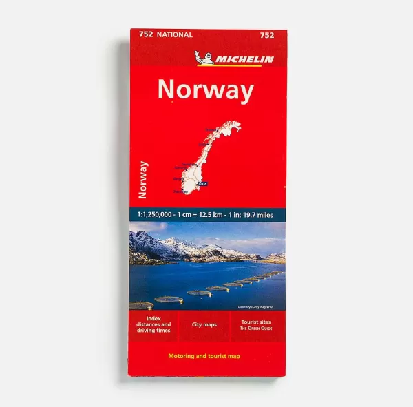 National Book Network Norway Michelin Map Cheap