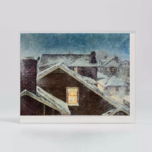 Johnson Printing Now I Lay Me By Bernhard Berntsen - Vesterheim Collection Card Outlet