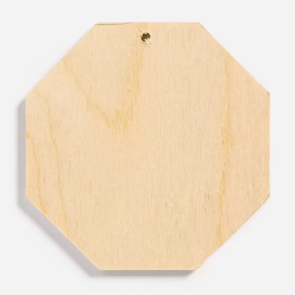 Peter Olafsen Octagon Wooden Ornament Discount