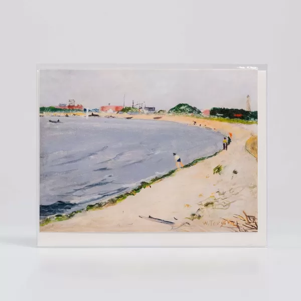 Johnson Printing Off Plumb Beach By William Torjesen - Vesterheim Collection Card Clearance