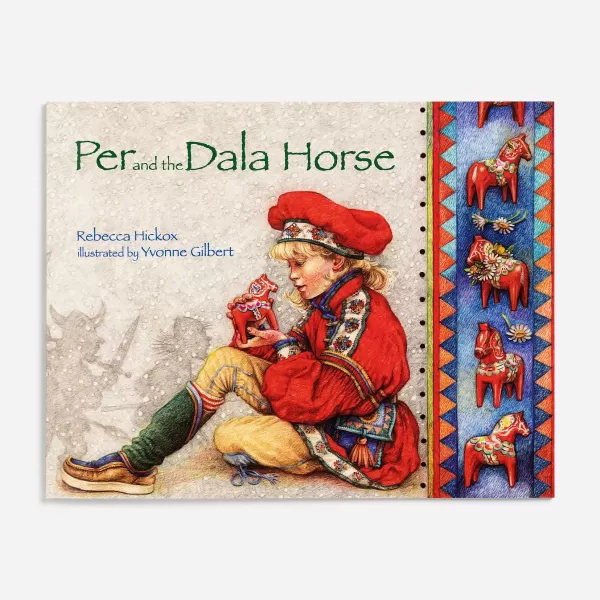 Skandisk, Inc Per And The Dala Horse By Rebecca Hickox Outlet