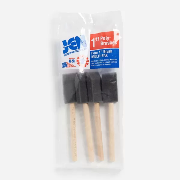 Notions Marketing Poly Brushes - Four Pak Best