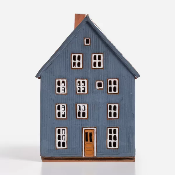 Nordic Dreams Red And Blue Trondheim House 9 By Best Sale