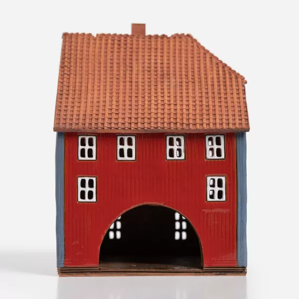 Nordic Dreams Red And Blue Trondheim House 9 By Best Sale