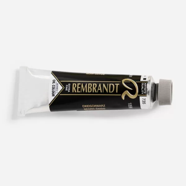 SLS Arts Rembrandt Artists' Oil Paint - Black Oxide Online