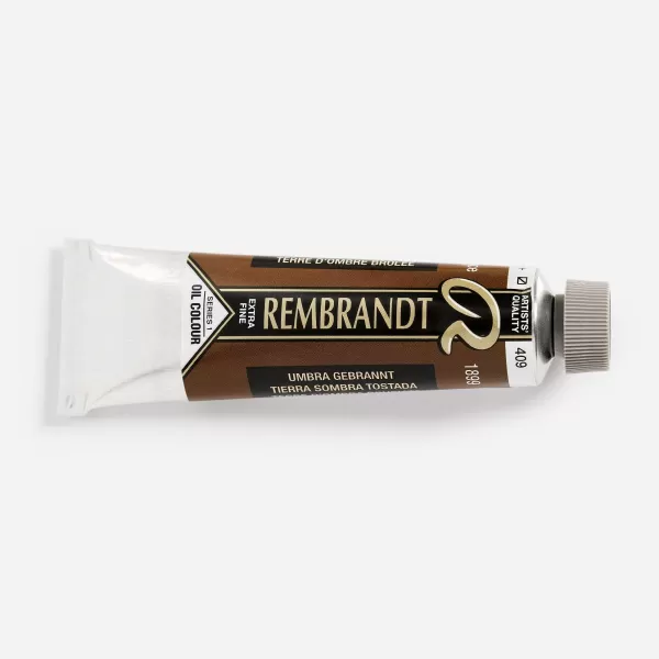 SLS Arts Rembrandt Artists' Oil Paint - Burnt Umber Shop