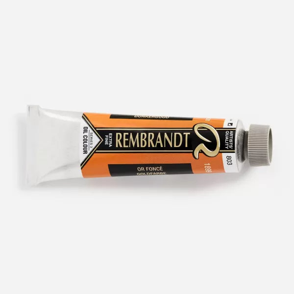 SLS Arts Rembrandt Artists' Oil Paint - Deep Gold Hot