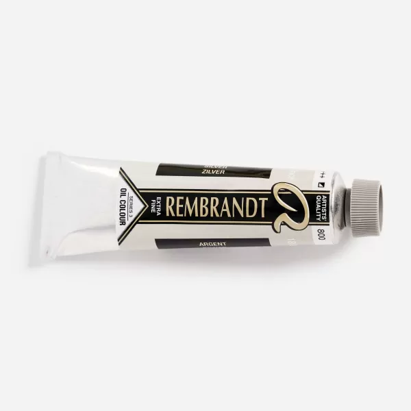 SLS Arts Rembrandt Artists' Oil Paint - Silver Best