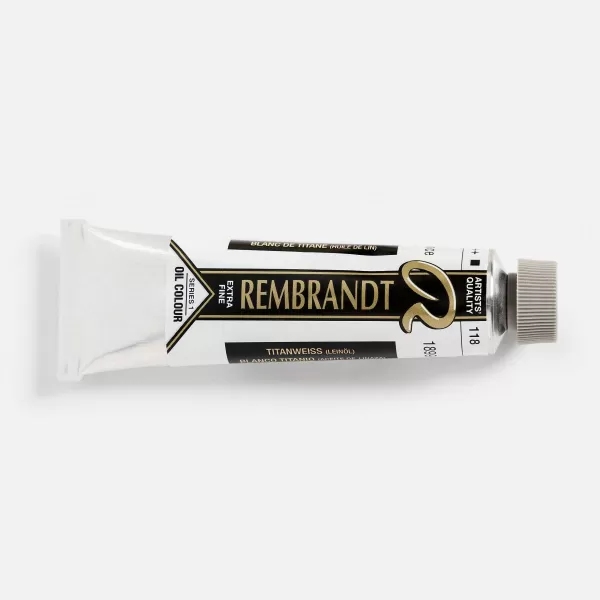 SLS Arts Rembrandt Artists' Oil Paint - Titanium White (Linseed) New