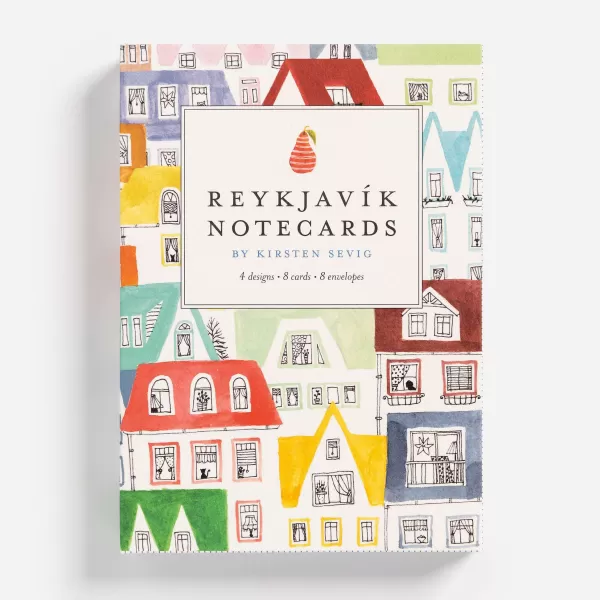 Skandisk, Inc Reykjav K Notecards Set By Kirsten Sevig Hot