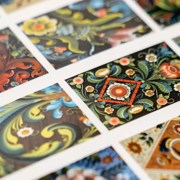 Jan Norsetter Rosemaling Card Set Series Iii By Best Sale