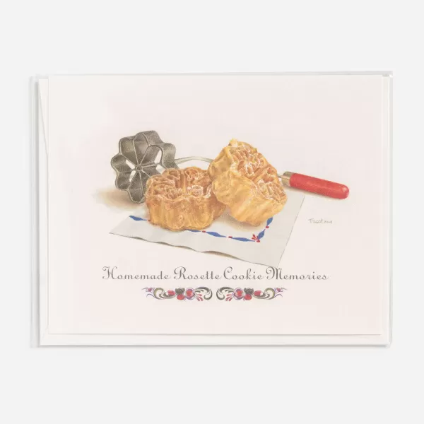 Timothy Trost Rosette Memories Notecard By Tim Trost Outlet