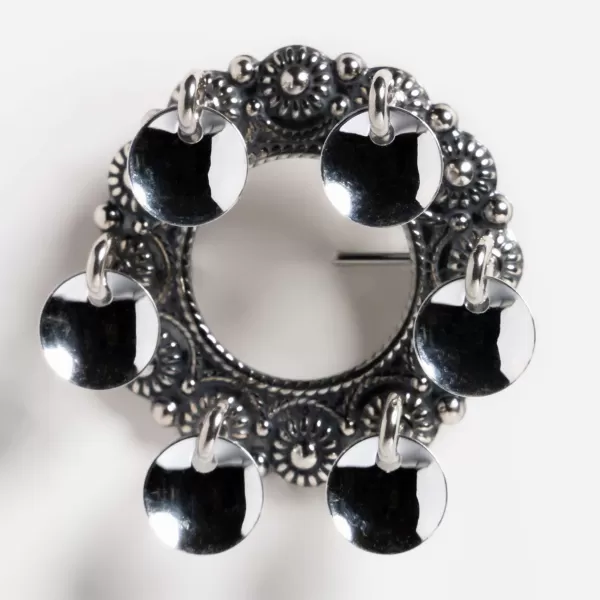 Sylvsmidja S Lje Oxidized Brooch By Online