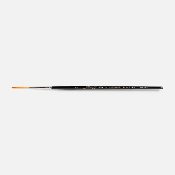 Scharff Brushes, Inc Series 480 Scroller Brush From Scharff - Size 1 Sale