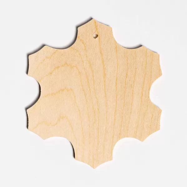 Peter Olafsen Snowflake Wooden Ornament Best