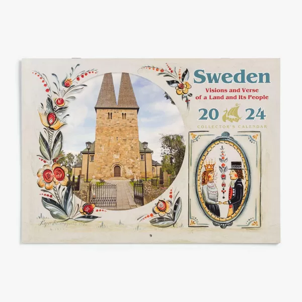 Paulstad Classic Calendars LLC Sweden Visions And Verse 2024 Collectors Wall Calendar Outlet