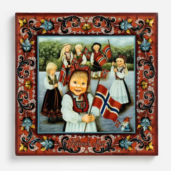 Berquist Imports, Inc Syttende Mai - Trivet Designed By Suzanne Toftey Cheap