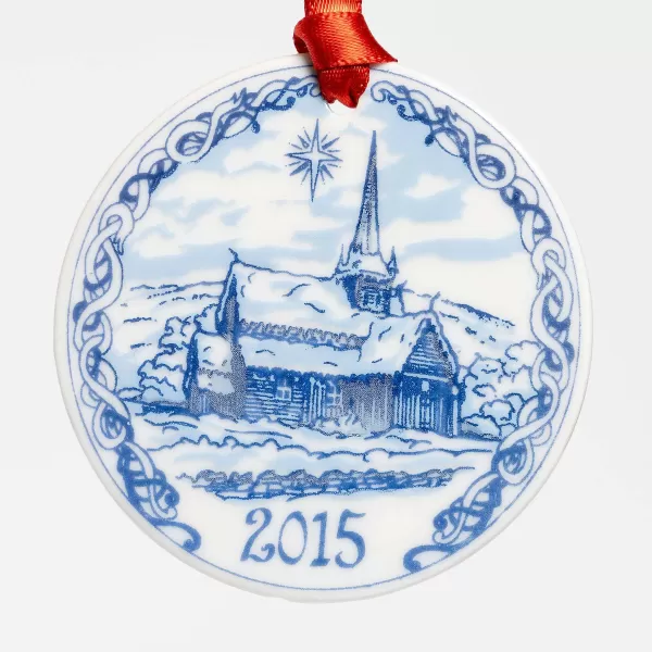 Norse Traditions Vaga Stav Church Ornament 2015 New