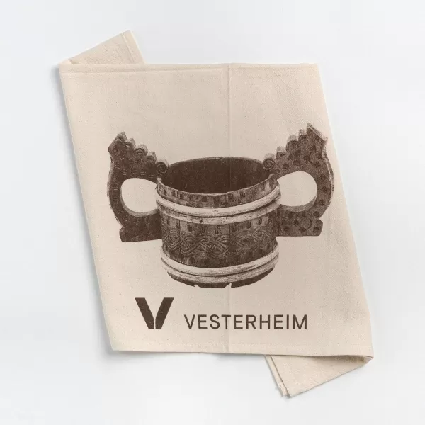 Gallery of Tops Vesterheim Tea Towel With Ale Bowl Best