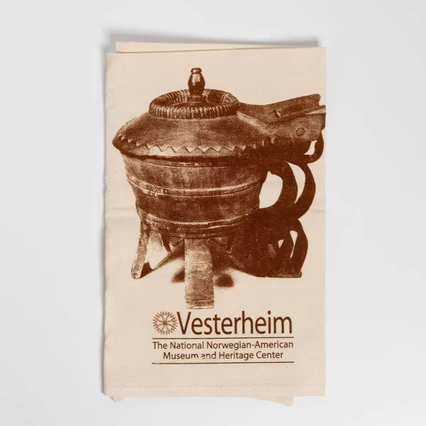 Gallery of Tops Vesterheim Tea Towel With Butter Mold Outlet