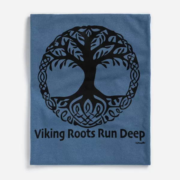 Swedish Passport Company Viking Roots Run Deep T-Shirt Clearance